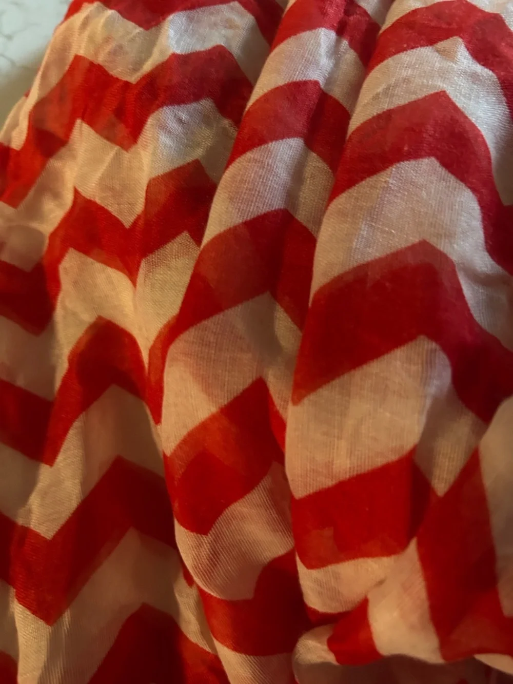 Fun Chevron print women’s scarf